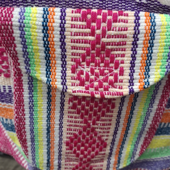 Colorful Striped Backpack - Picture 2 of 4